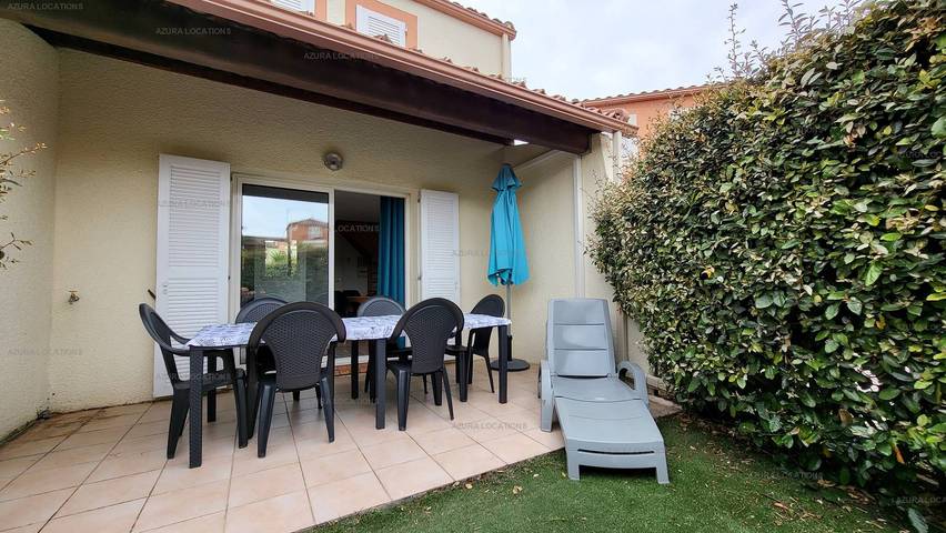 Gîte pour 6 personnes, avec jardin et piscine, animaux acceptés dans Plage Rochelongue - 3