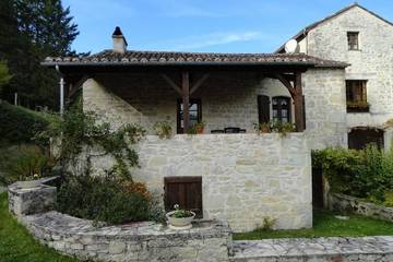 Gîte pour 4 personnes, avec jardin, animaux acceptés dans Bellefont-La Rauze