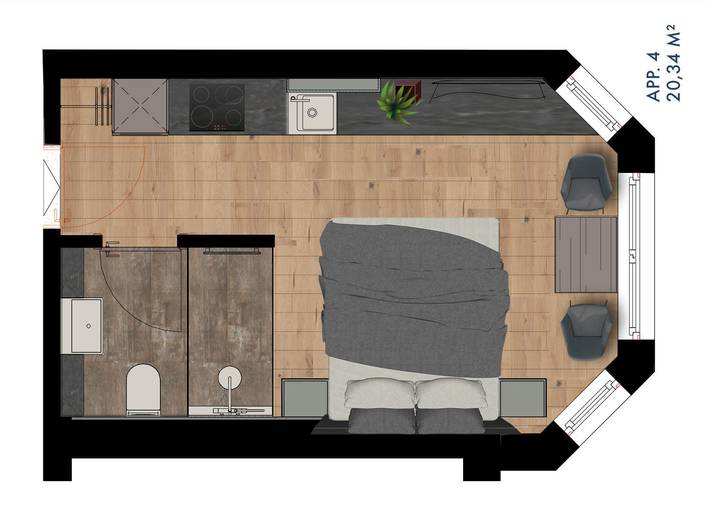 Ferienwohnung für 2 Personen, mit Terrasse und Sauna, mit Haustier in Oetz - 4