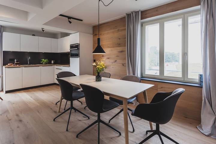 Ferienwohnung für 6 Personen, mit Pool und Sauna, mit Haustier in Prora