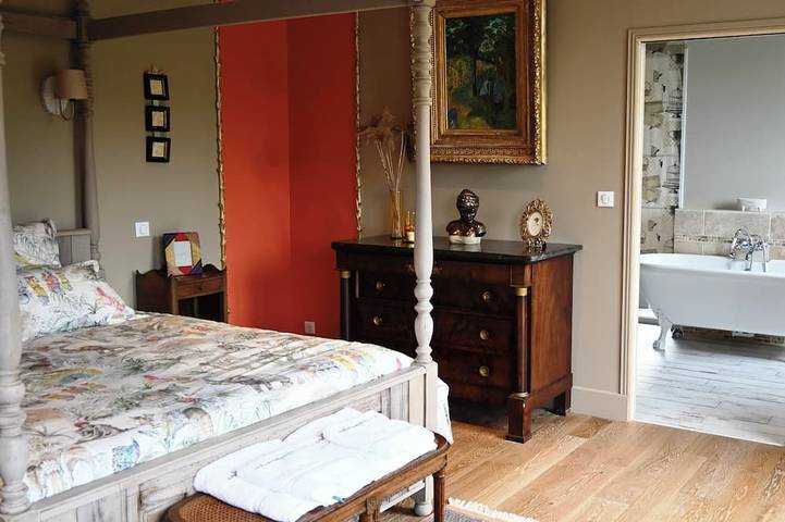 Location de vacances pour 10 personnes, avec jacuzzi à Épreville