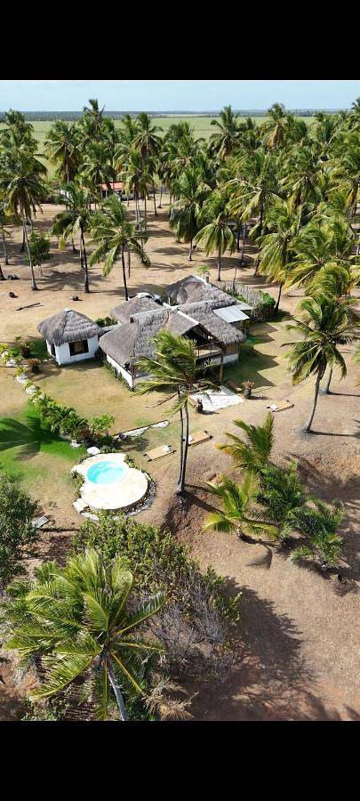 Casas e apartamentos de temporada para 3 pessoas, com jardim e terraço e ainda vista and piscina, com animais de estimação em Coruripe