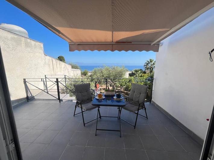Ferienwohnung für 2 Personen, mit Ausblick und Terrasse