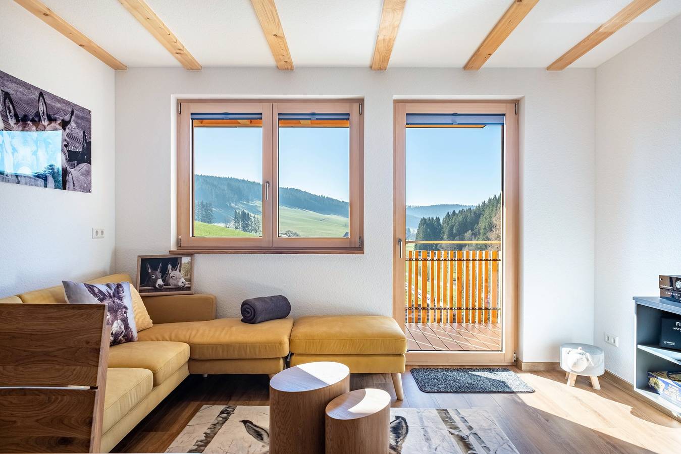 Ganze Wohnung, Ferienwohnung "Eselliebe" 5 Sterne in Langenordnach (Titisee-Neustadt), Titisee-Neustadt