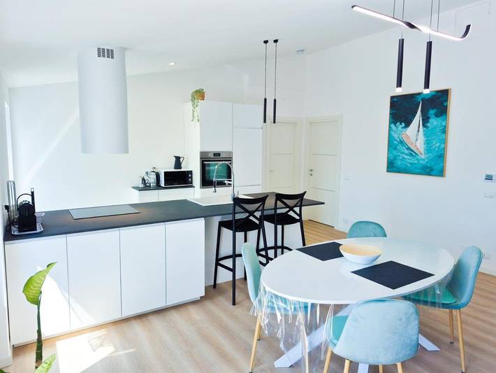 Loft per 4 persone, con panorama e terrazza a Trieste