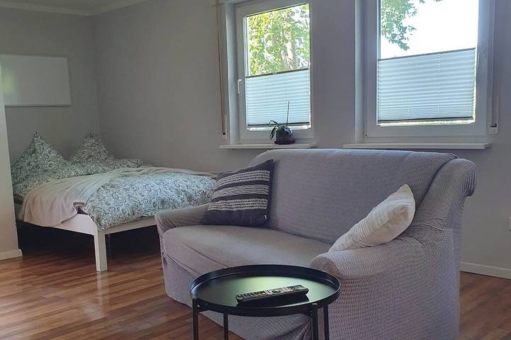 Ferienwohnung für 4 Personen, mit Garten und Terrasse, mit Haustier