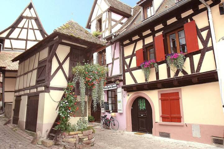 Gîte pour 6 personnes, avec Balcon à Eguisheim
