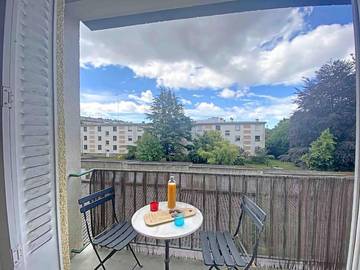 Gîte pour 4 personnes, avec balcon dans Office De Tourisme Du Pays De Lorient