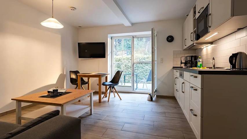 Ferienwohnung für 2 Personen, mit Terrasse