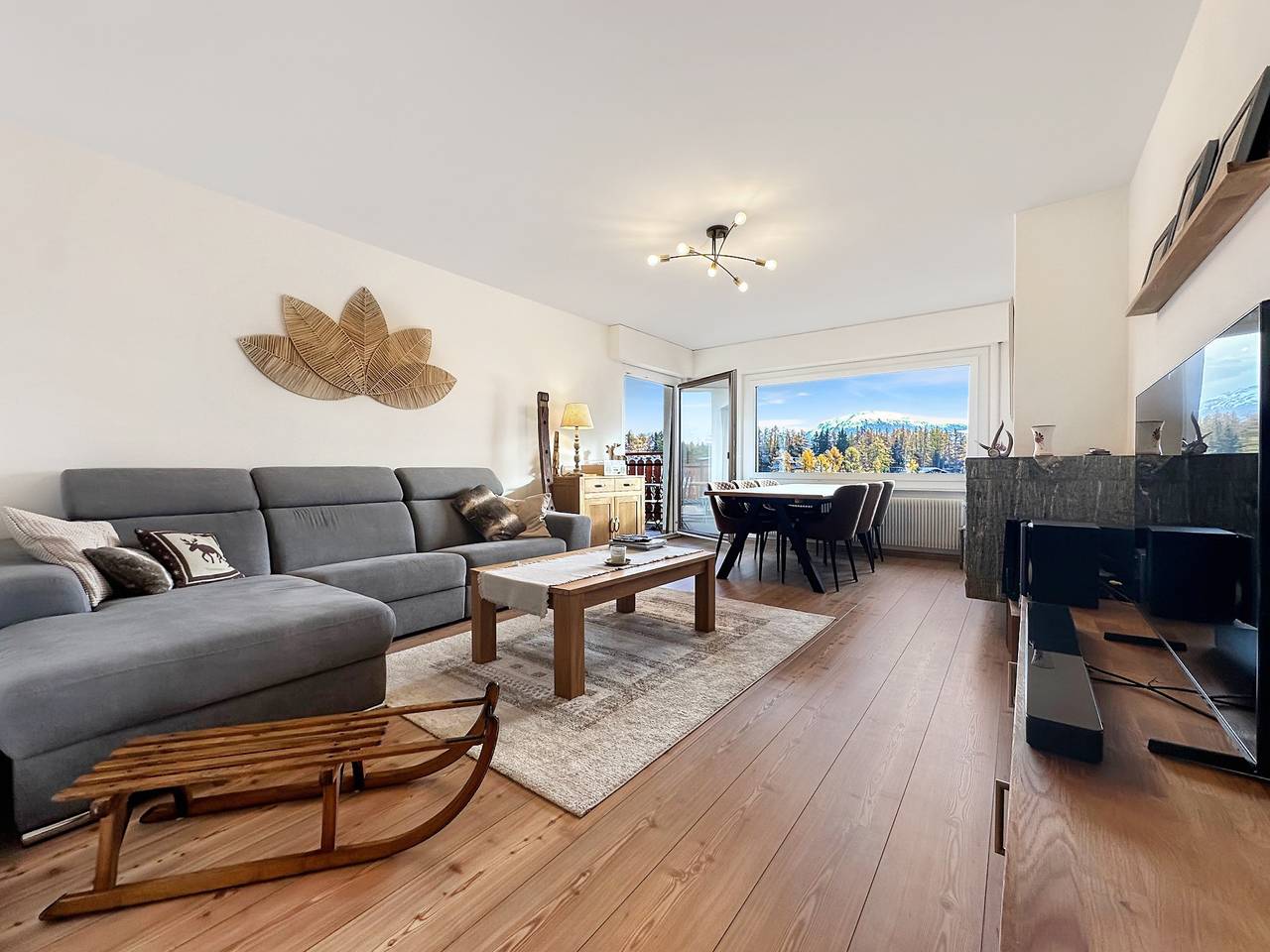 Ganze Wohnung, Alpine Vista - Next to the Cable car - Swiss Alps in Crans-Montana, Sion - Sierre & Umgebung