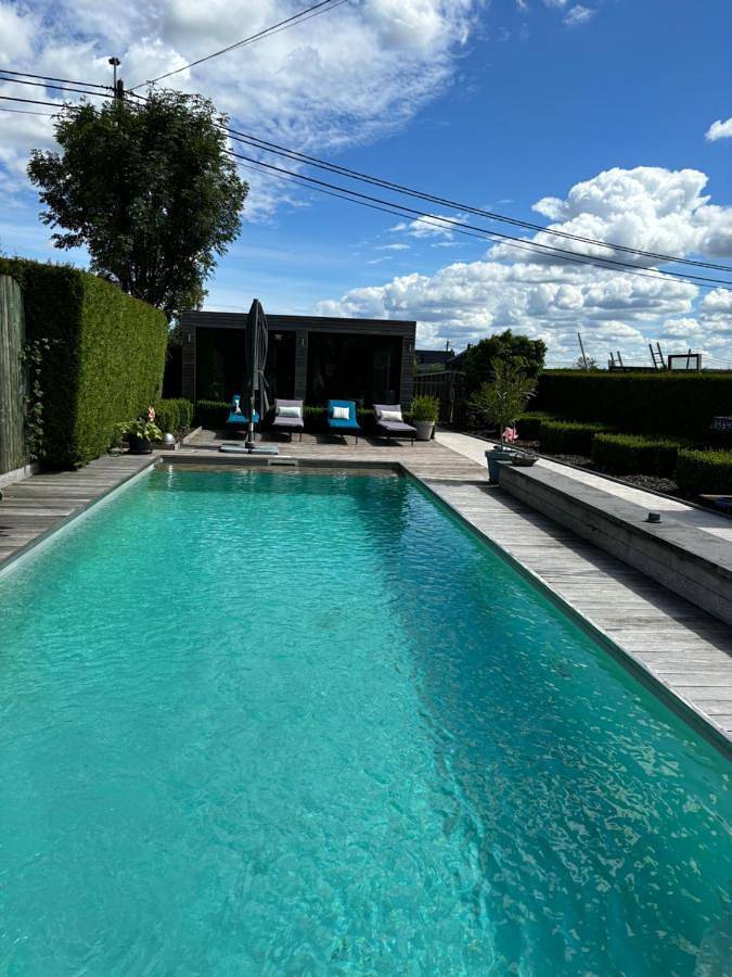 Location de vacances pour 2 personnes, avec piscine ainsi que vue et jardin à Jalhay - 3