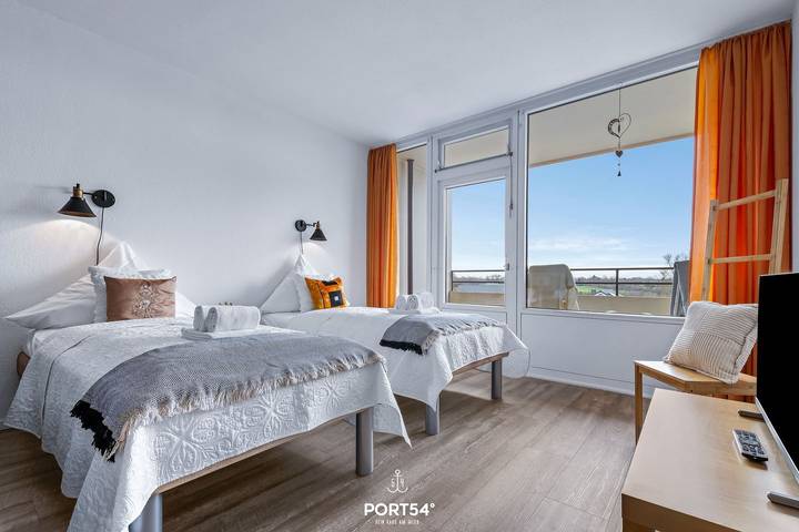 Ferienwohnung für 4 Personen, mit Balkon und Garten sowie Ausblick in Wendtorf - 2
