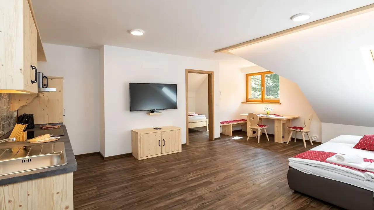 Appartamento intero, Ferienwohnung für 4 Personen (41 m²) in Bohinjsko Jez in Bohinj, Parco nazionale del Tricorno