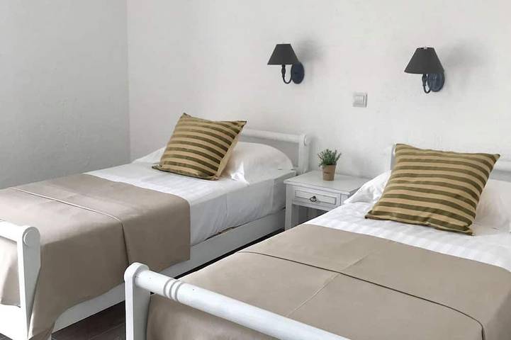 Appartement de vacances pour 3 personnes, avec balcon et jardin
