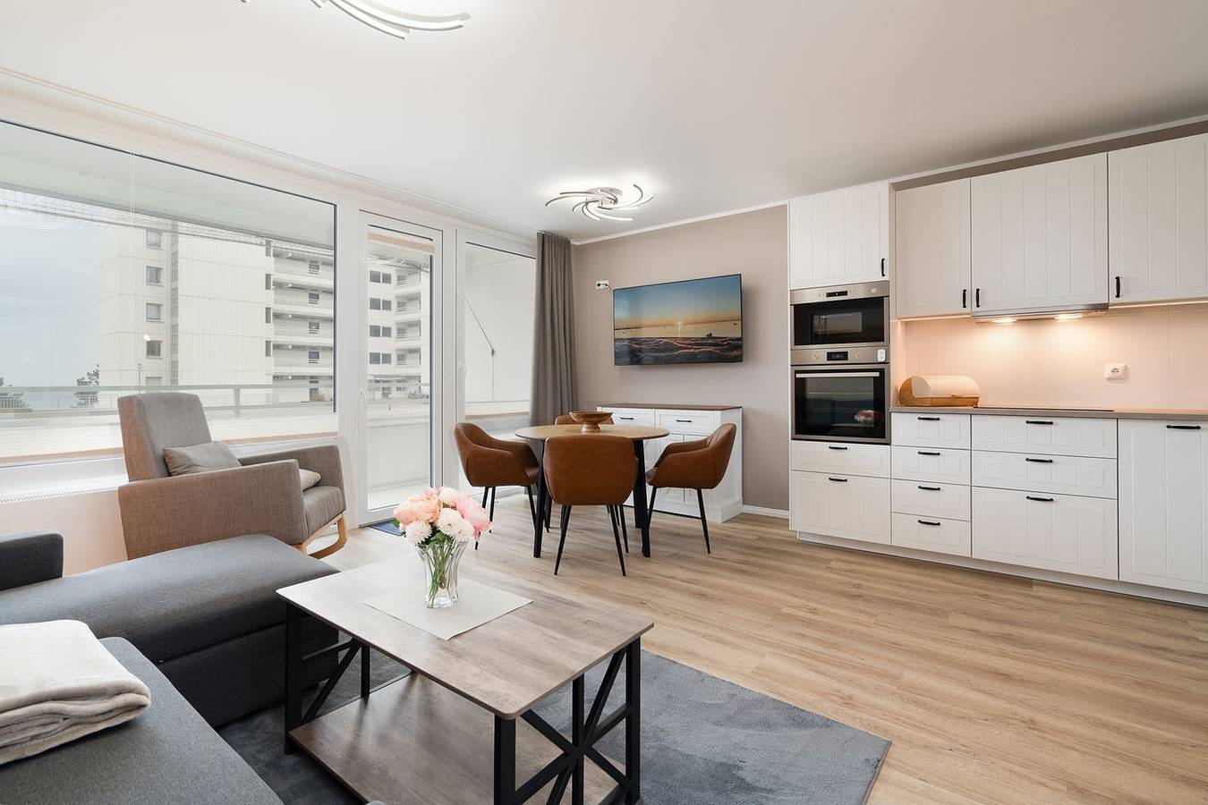 Ganze Wohnung, Ferienwohnung mit Balkon & Meerblick im Ferienpark – 2 Zimmer für 4 Personen in Sierksdorf, Ostholstein
