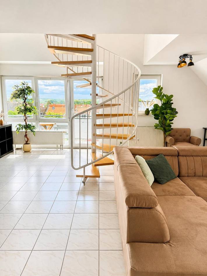 Ferienwohnung für 6 Personen, mit Balkon und Terrasse im Rheingau - 3