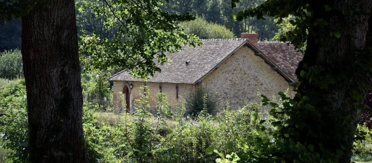 Le moulin du chateau in Tuffé, Sarthe