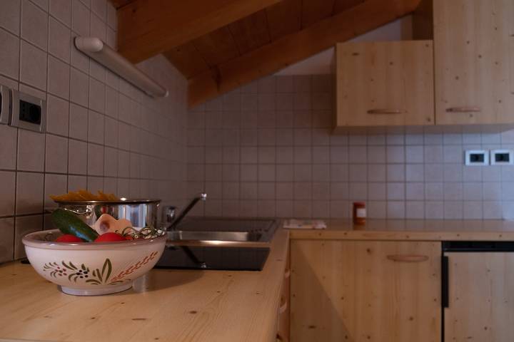 Ferienwohnung für 5 Personen, mit Balkon und Ausblick in Rabland