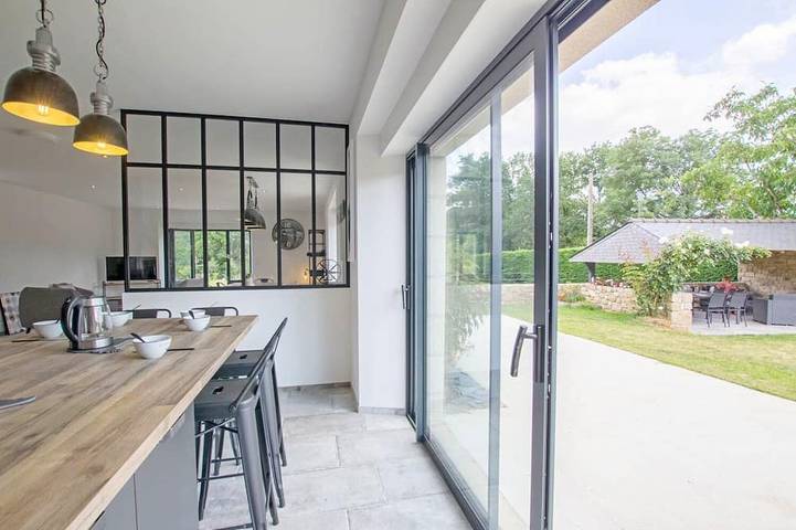 Maison de vacances pour 10 personnes, avec jardin et terrasse à Ploeren