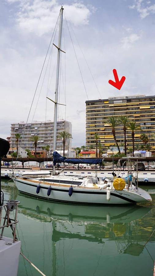 Apartamento para 7 personas, con Balcón y Terraza además de Jardín y Piscina en Puebla de Farnals