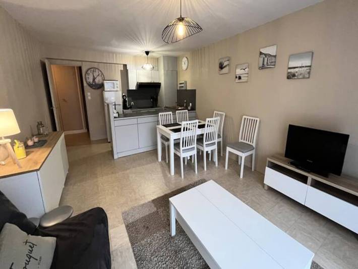 Appartement de vacances pour 6 personnes, avec balcon, adapté aux familles au Touquet-Paris-Plage