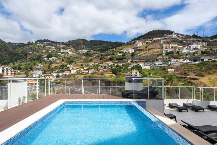 Ganze Wohnung, Madeira Ocean Paradise - Balkon mit Meerblick in Caniço, Madeira