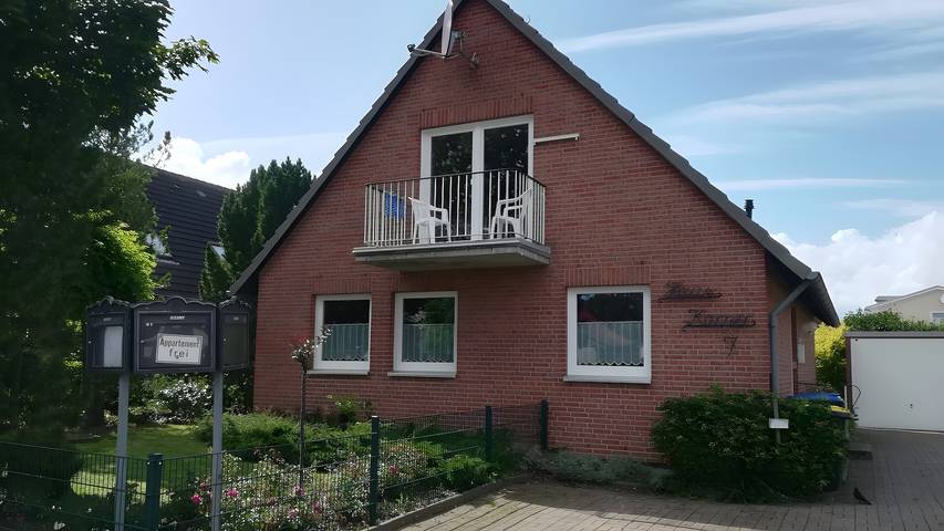Ferienwohnung für 5 Personen, mit Garten an der Ostsee