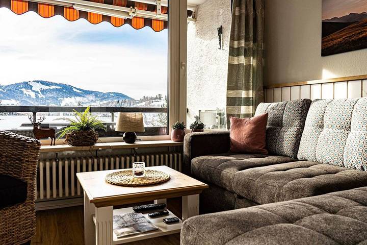 Ferienwohnung für 4 Personen, mit Balkon in Oberstaufen - 4