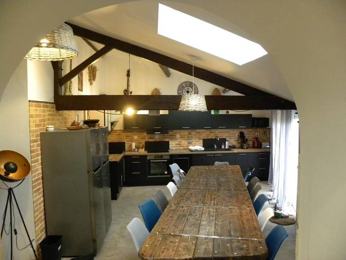 Location de vacances pour 14 personnes, avec piscine et terrasse à Saint-Germain-de-Prinçay