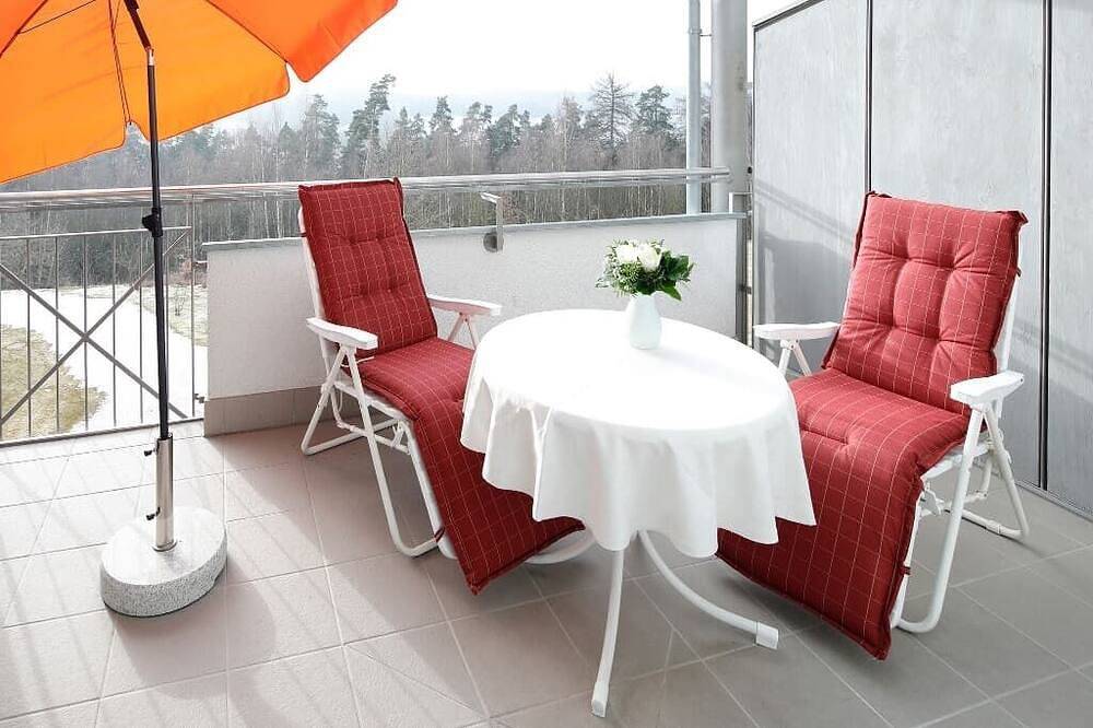 Ganze Wohnung, Komfortappartement mit komplett ausgestatteter Küche in Neualbenreuth, Ostbayern