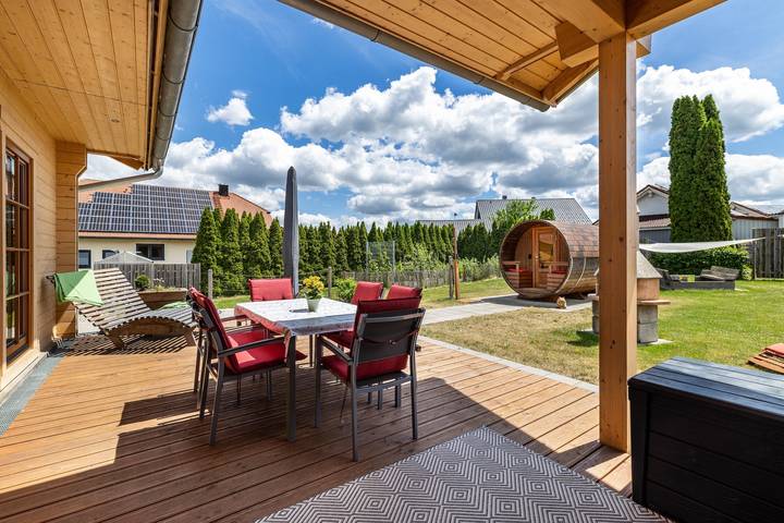 Vakantiehuis voor 6 personen, met Tuin en Sauna