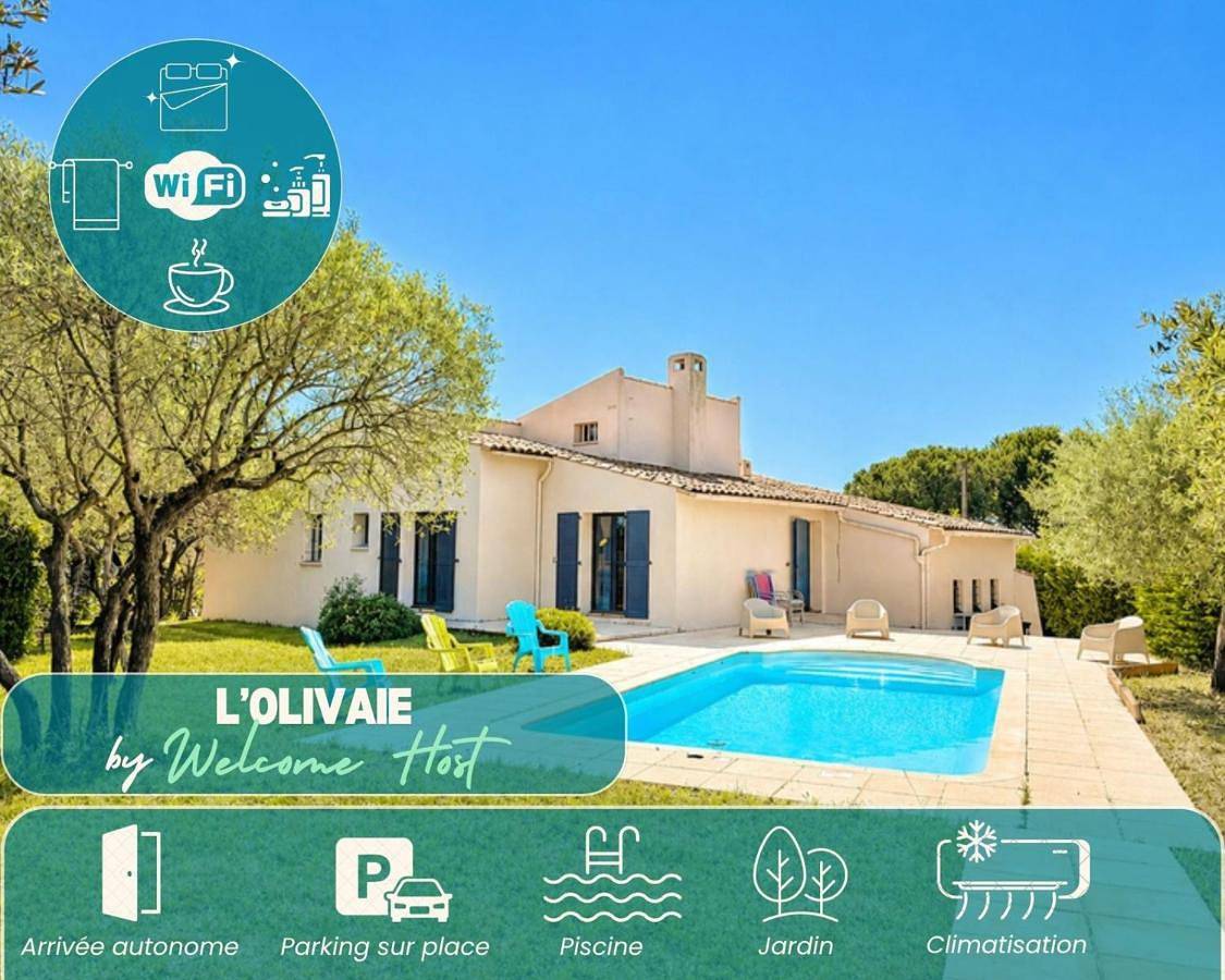 L’Olivaie • Villa 8 pers piscine & jardin in Caveirac, Région de Nîmes
