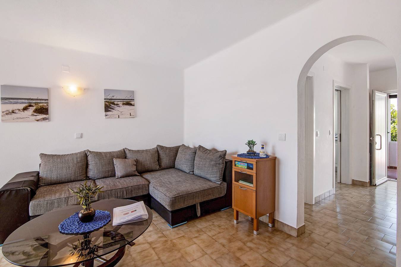 Entire apartment, Apartment 'São Rafael Praia' with Sea View, Shared Pool & Wi-Fi in Albufeira, Faro District