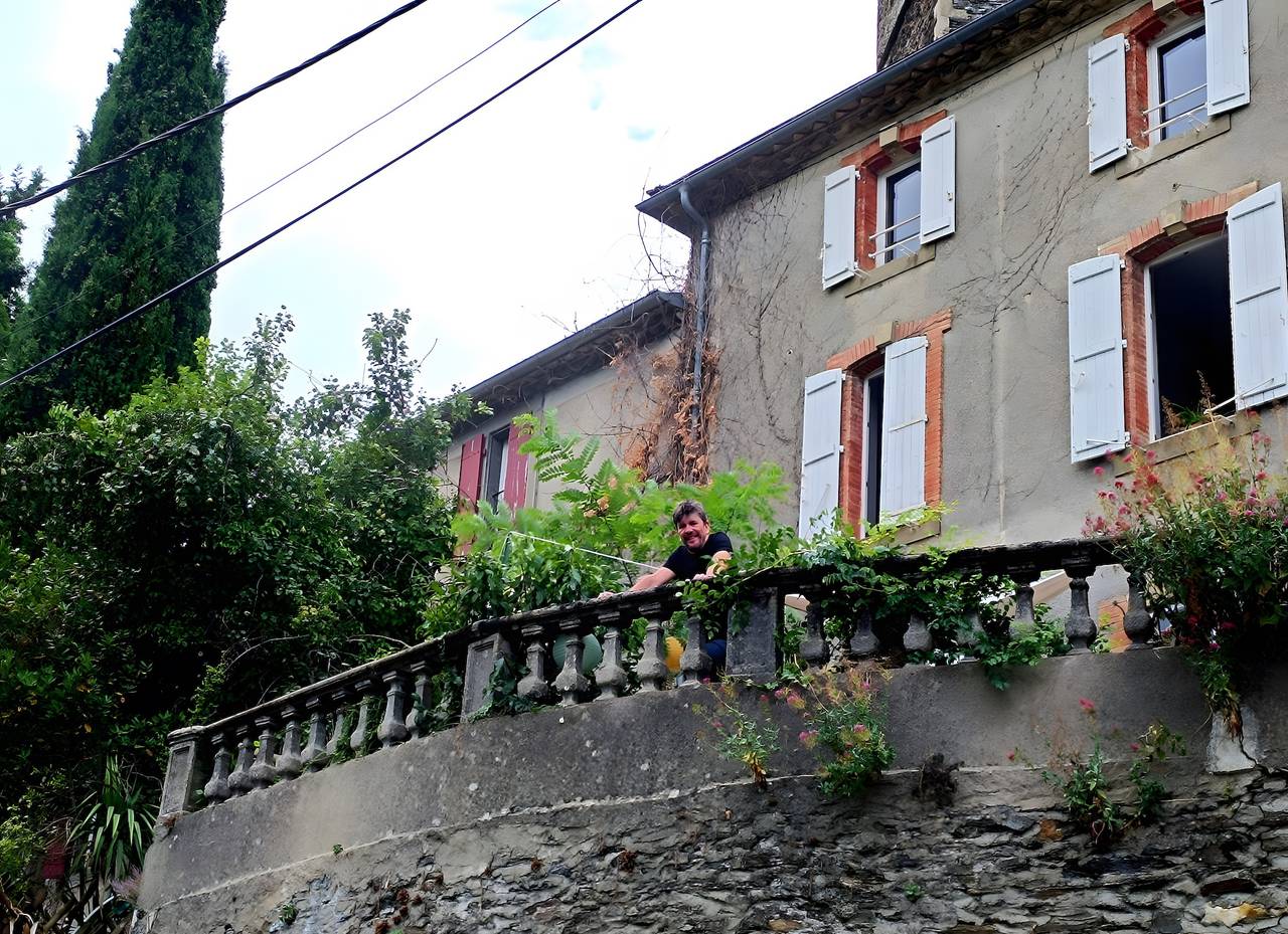 Casa rural «Montaña Negra, Chez "Pinceau"» con vistas, terraza compartida y Wi-Fi in Lespinassière, Región de Carcassonne