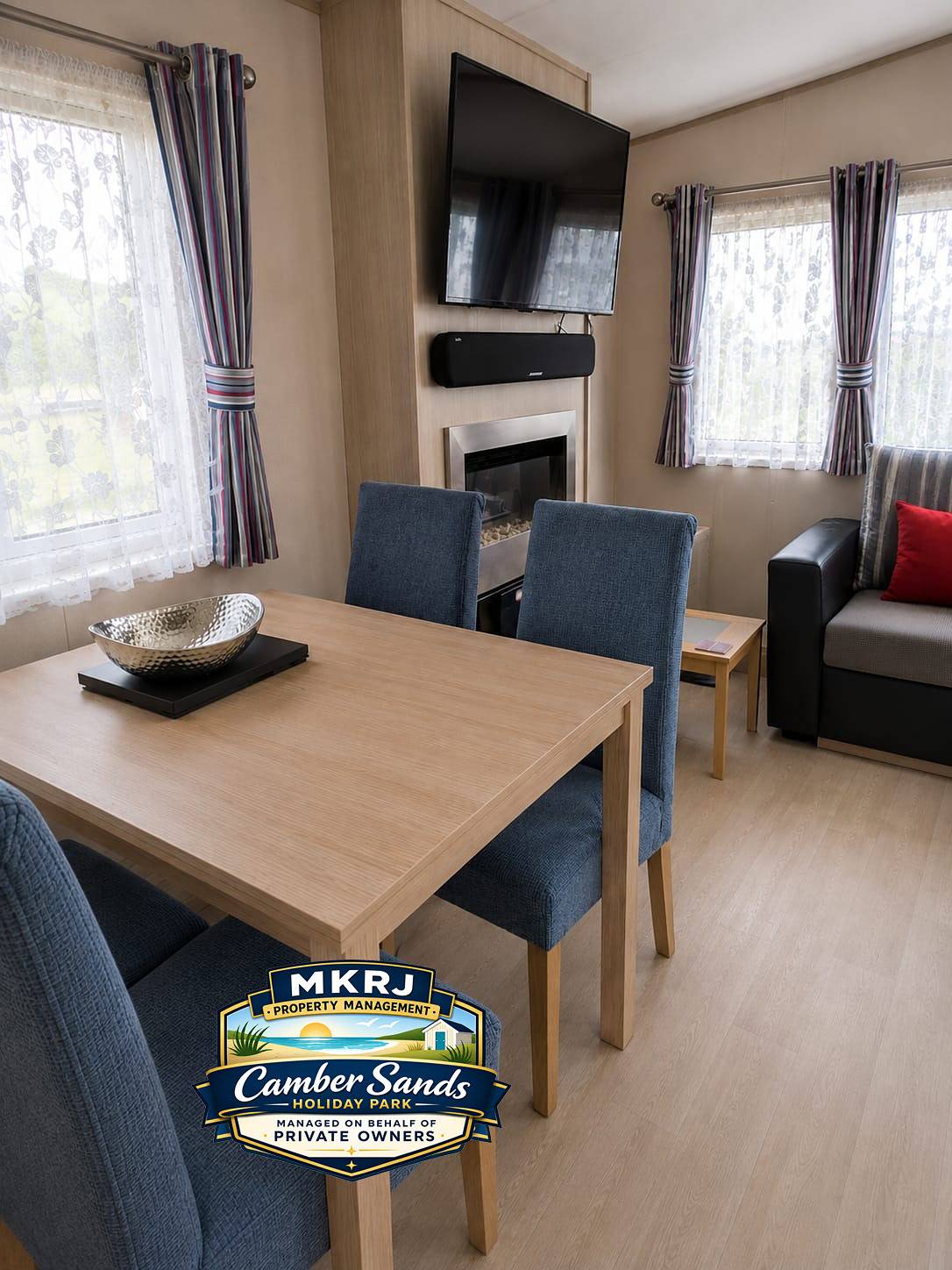 Mkrj Comfort  – Parkdean Camber Sands – Sleeps 8 - Pet Friendly - 159 in Camber Sands, Camber