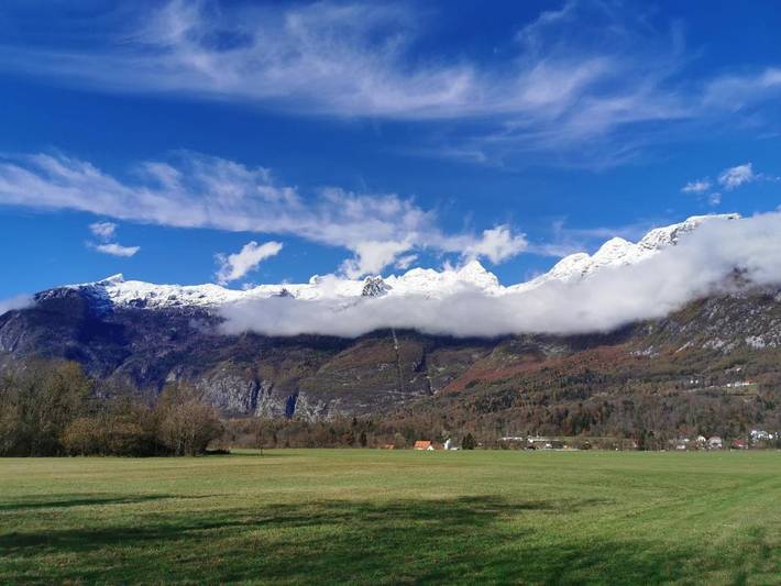 Ferienwohnung für 4 Personen, mit Ausblick und Garten in Bovec - 4
