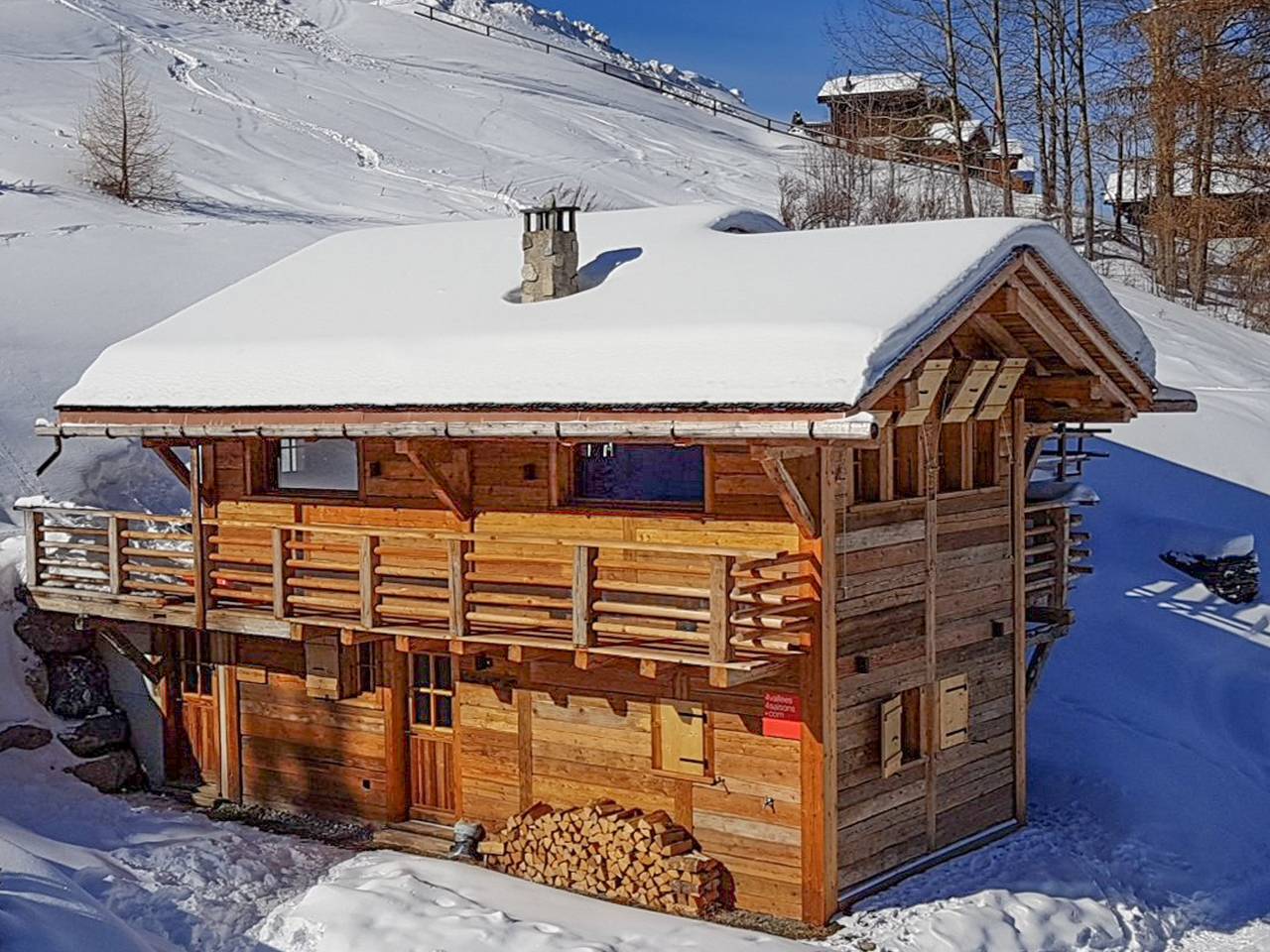 Chalet Chalet Vieux Bisse in La Tzoumaz, Riddes