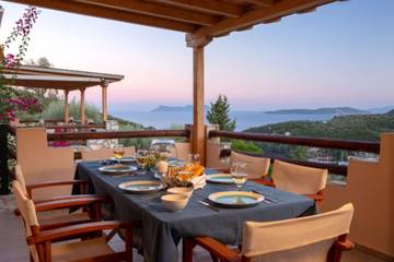 Villa für 7 Personen, mit Whirlpool und Terrasse, mit Haustier auf Lefkada