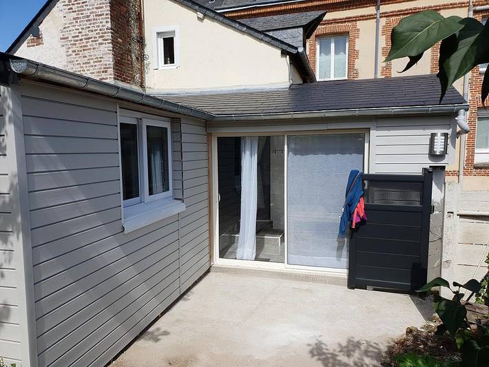 Appartement de vacances pour 2 personnes, avec jardin