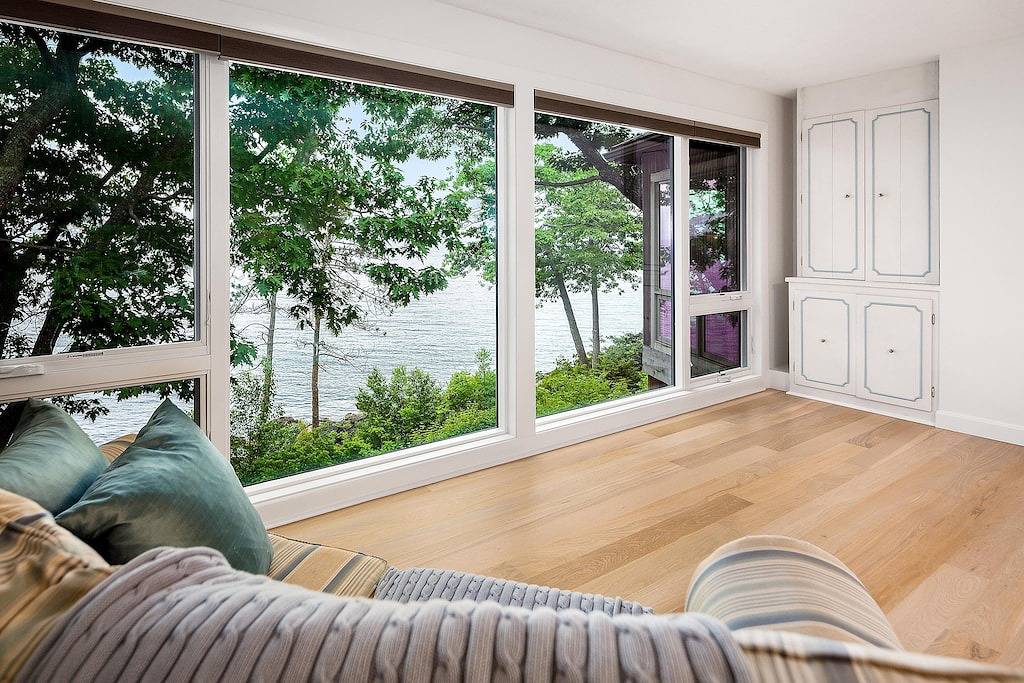 Windows auf dem Ozean: Penobscot Bay Zeitgenössisch in Knox County (Maine)