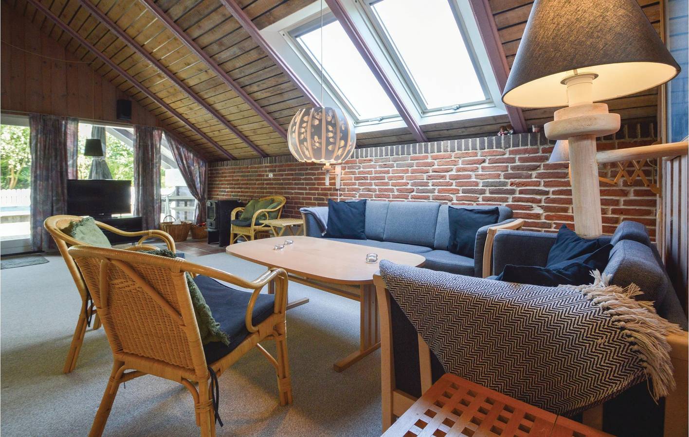Ferienhaus für 8 Personen mit Terrasse in Bork Havn, Ringkøbing Fjord