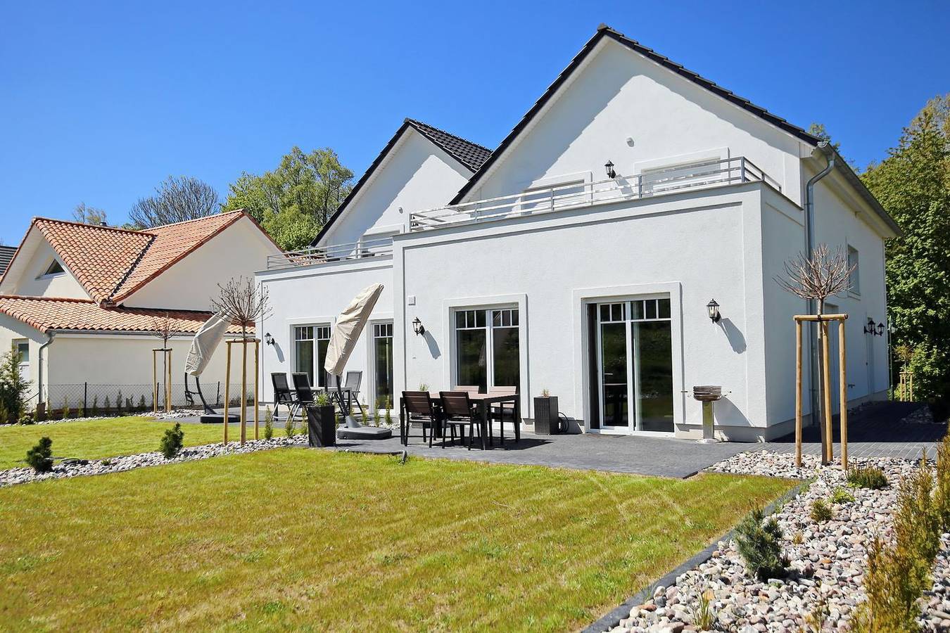 Ganze Wohnung, 3 Zimmer, Balkon & Komfort für 4 Personen und Hund in Wittenbeck, Bad Doberan & Umland