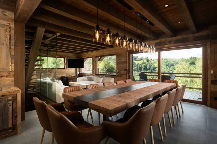Chalet pour 14 personnes, avec Terrasse et Jardin à Gérardmer - 3