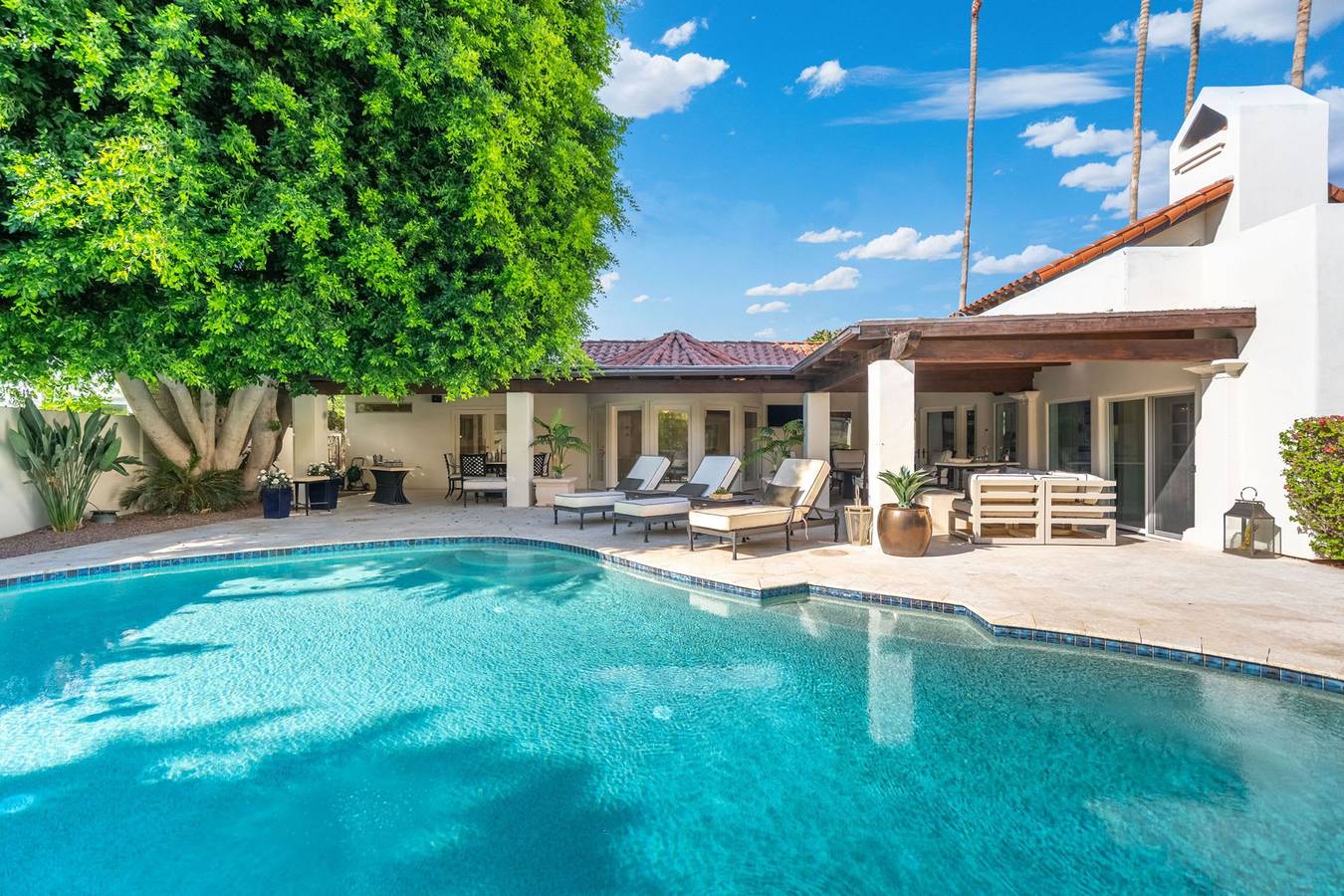 New Del Capitan European Villa Pool  Near Old Town in McCormick Ranch, Scottsdale