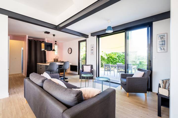 Maison de vacances pour 9 personnes, avec jardin et terrasse à Andernos-les-Bains