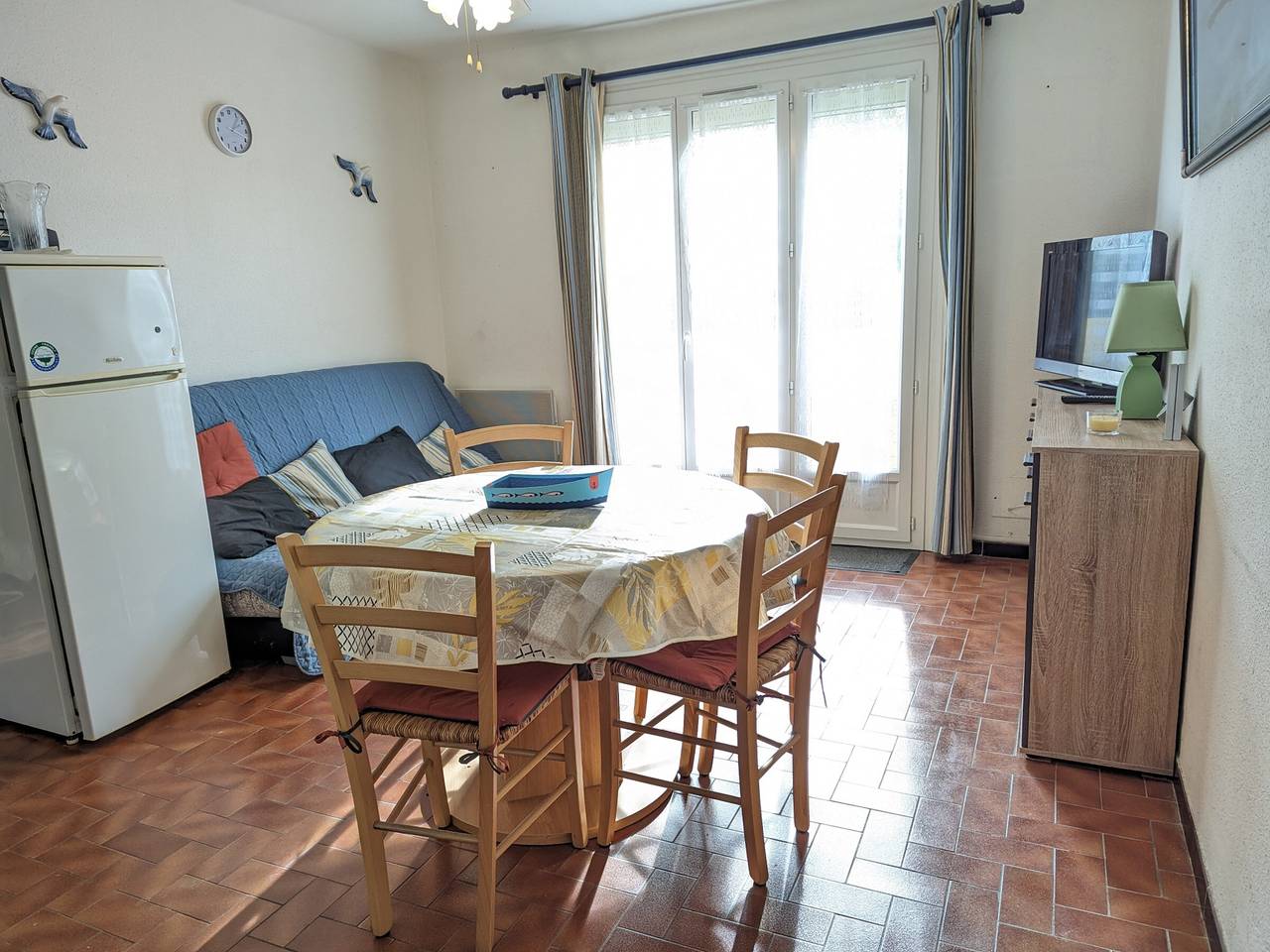 Ganze Wohnung, Erdgeschoss-T2 nahe am Kanal & Strand mit Parkplatz, Garten, Balkon, 4 Pers. in Port-la-Nouvelle, Mittelmeerküste (Frankreich)