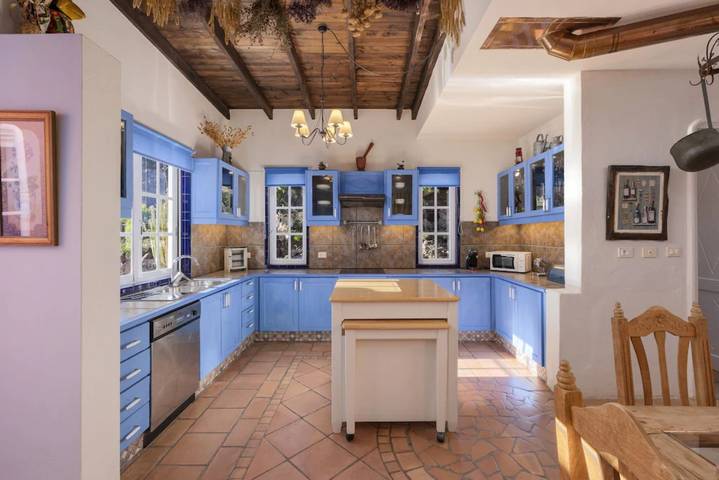 Villa "Karat Hacienda Miranda" mit Meerblick, Pool, Sauna, WLAN, Terrasse und Garten in Granadilla de Abona, Teneriffa Süd