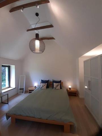 Gîte pour 4 personnes, avec vue et jardin à Briec