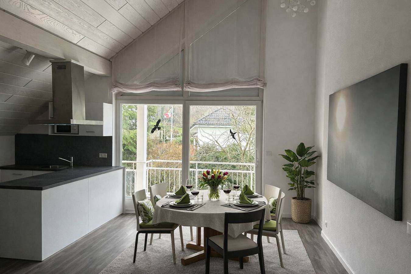 Geheel appartement, Vakantiewoning Zwergenweg – Natuur, rust en schitterend uitzicht over het Rijndal in Badenweiler, Zuidelijk Zwarte Woud