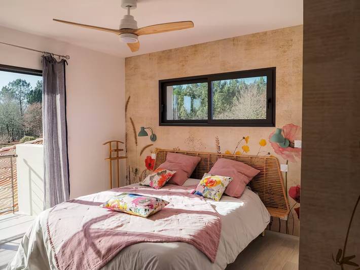 Chambre d’hôte pour 2 personnes, avec jardin et balcon dans les Landes